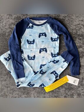 NWT PL Baby Boys Video Game Controller Pajamas Size 4
